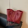  Tote Bag Women PU Woven Daily