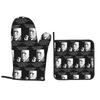 Carl Jung - Individuate 2 Oven Mitts and Pot Holder Sets of 2 for Baking Kitchen Cooking BBQ Resistant Non-Slip Gloves