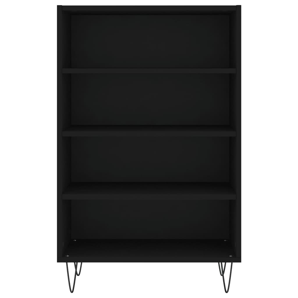 Highboard Black 57x35x90 cm Particleboard