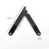2pcs Lid Support Hinges Antique Bronze Wooden Box Positioning Tripod Furniture Hinge Hardware Bracket Cabinet Door Accessories