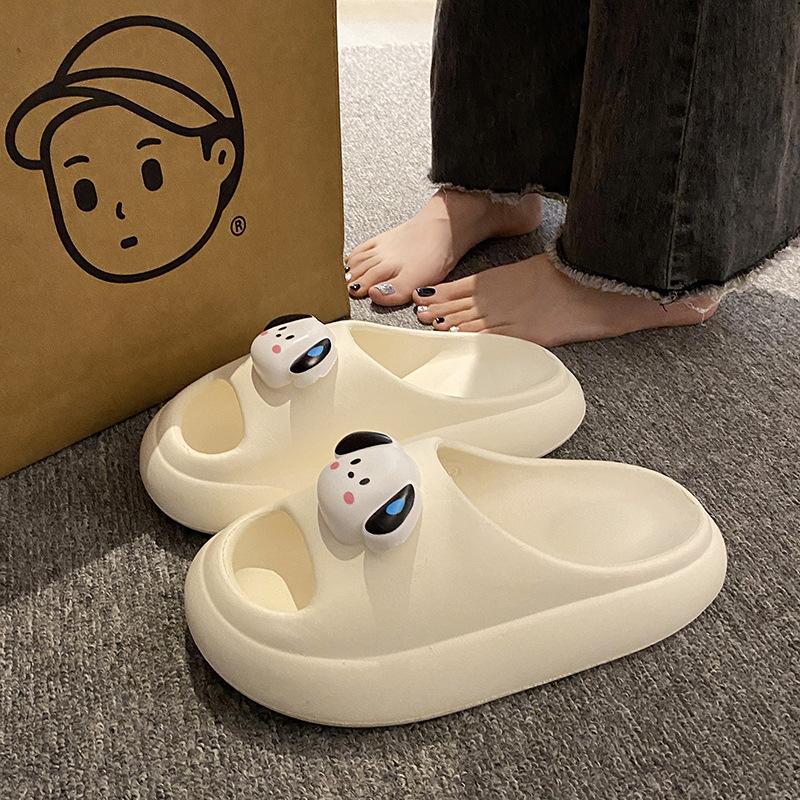 Уличная обувь толстоподошвенные тапочки мужские домашние нескользящие дезодорирующие для ванной пара домашние прохладные тапочки женские летние 36-37 1637₽