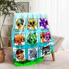 1pc Blanket Sprunki7 Print Design, Lightweight Blanket for Sofa, Bed- Soft &Warm, Gift for All Seasons like Christmas, Halloween