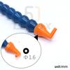 Ugello Tondo da 1/8" Tubo di Raffreddamento per Tornio Plastica Flessibile Tubi Flessibili Liquido Refrigerante Acqua Olio Tubo di Raffreddamento con Interruttore a Valvola per CNC