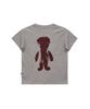 HOODHOOD Mono Alien Graphic Short Sleeve T-Shirt Gray