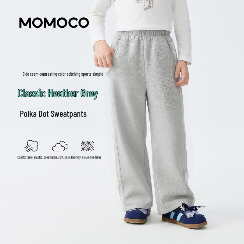 MOMOCO Girls  Polka Dot Knit Sweatpants 105