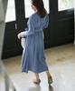 ROPE PICNIC Tuck Metal Point Blue Size 38 Web-exclusive Dress, (45),