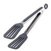 Silicone Anti-Scald Barbecue Clip Food Tongs Pastry Grill Meat Clamp Stainless Steel Non-Stick Utensils Kitchen Accessories