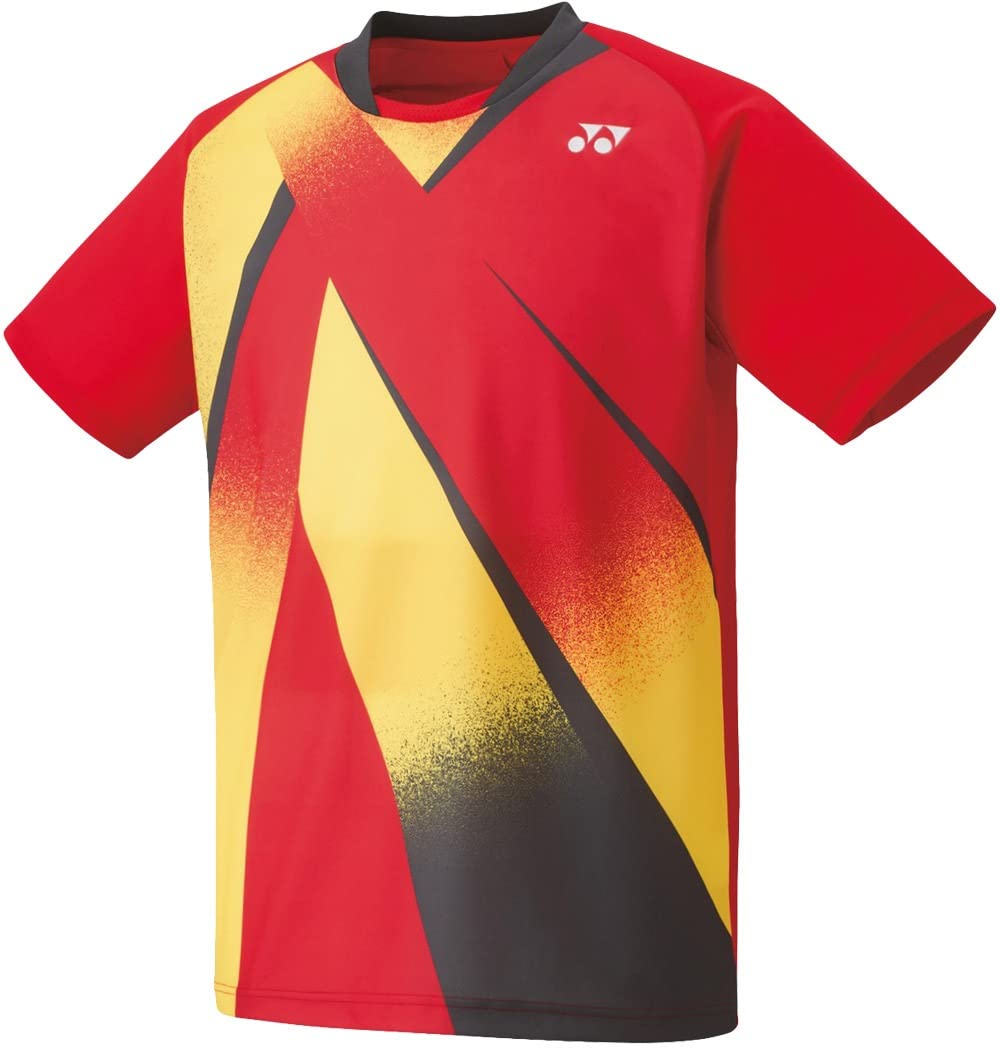 

Short Sleeve Shirt Game Shirt Sunset Red XO [YONEX] (Fit Style) (496)