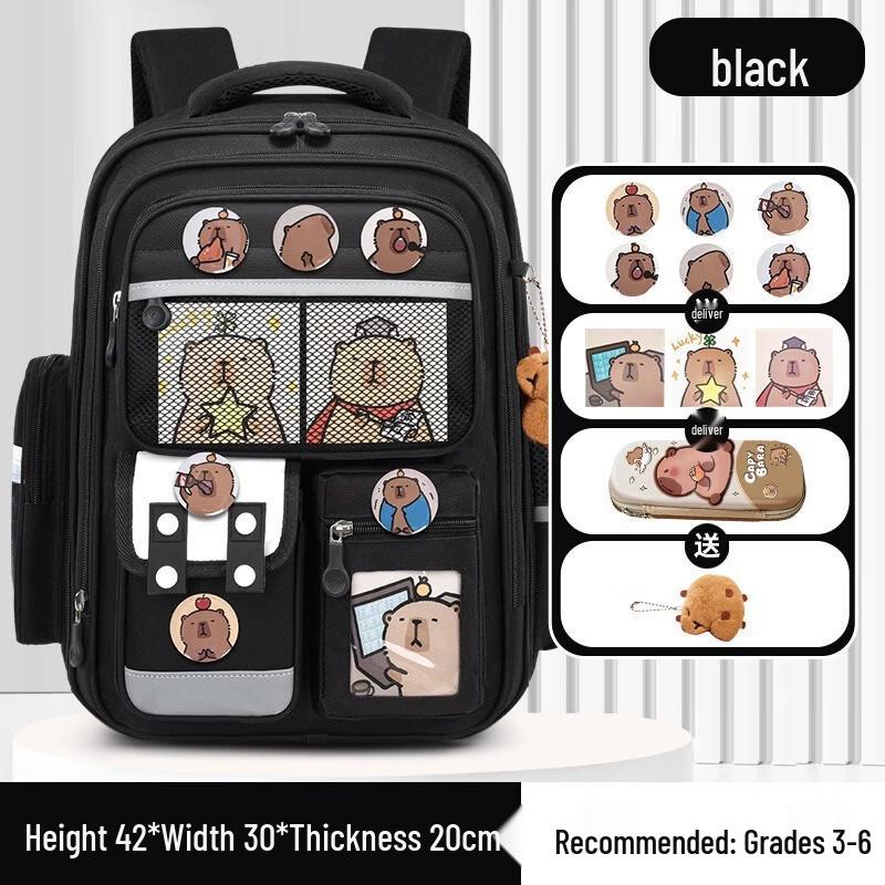 Xinhaoze Cartoon Kids Backpack Grades 1-2
