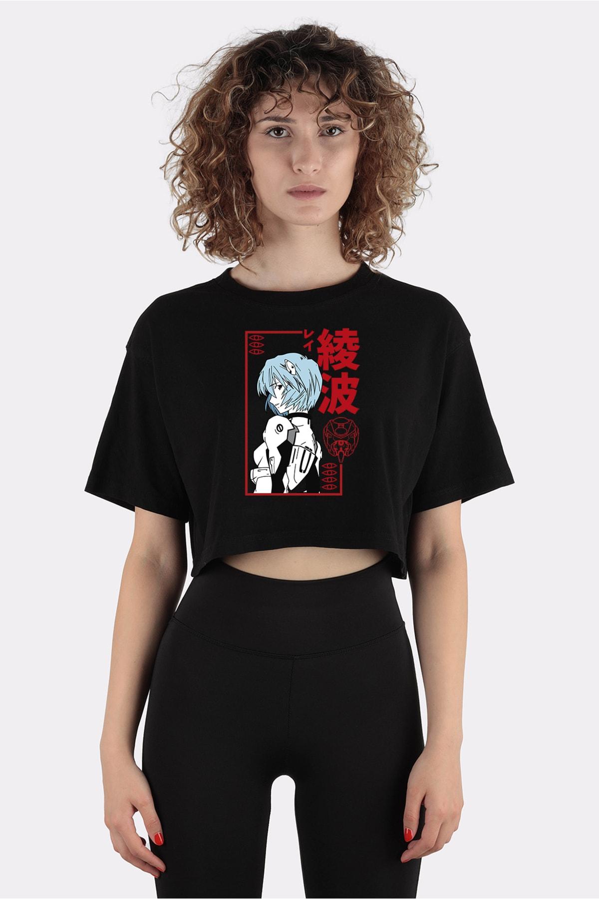 

Укороченная футболка Rei Ayanami Evangelion