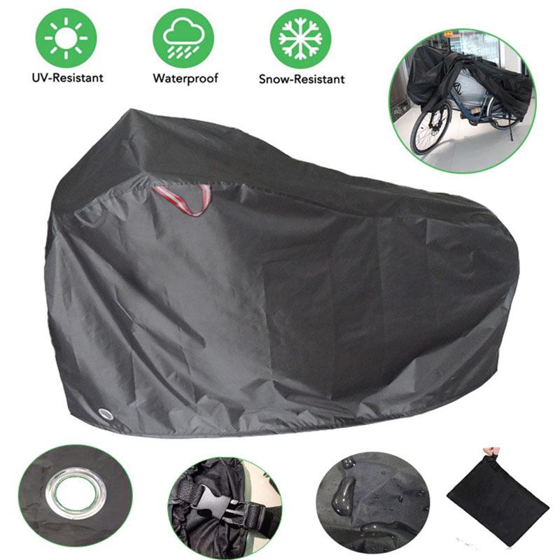 Waterproof 210D Oxford Outdoor Bicycle Cover, Sunscreen & Dustproof Protection