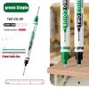 1/4Pcs Long Head Deep Hole Marker Pen Woodworking Decoration Permanent Marker Pen Waterproof Metal Perforating Pen