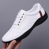 2026 Spring Autumn New Casual Leather Shoes for Men Solid Color Summer Hallow Designer Shoes Male Fashion Sports Sneakers Man