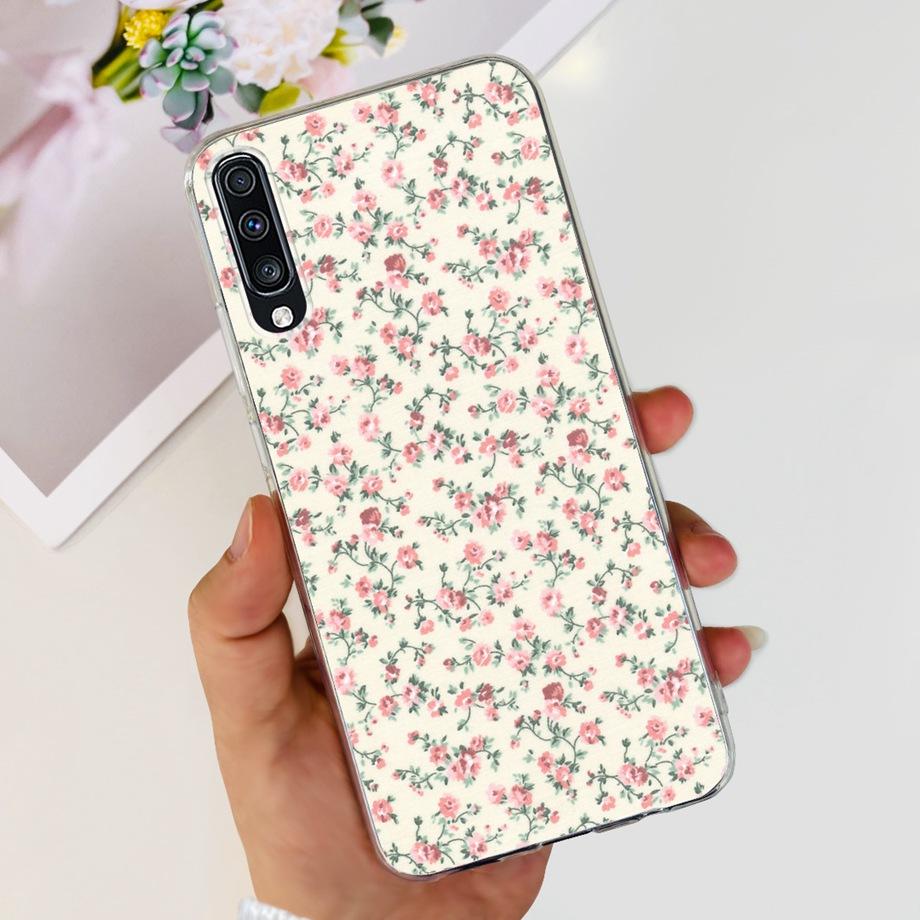 For Galaxy A50 A50s A30s Samsung Phone Case Back Cover For Fundas Samsung A50s A 50 A505F Coque Bumper Soft Clear TPU Silicone