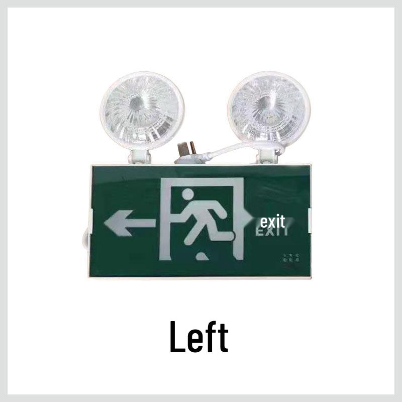 LED Exit Sign: Emergency & Fire Safety Indicator Light