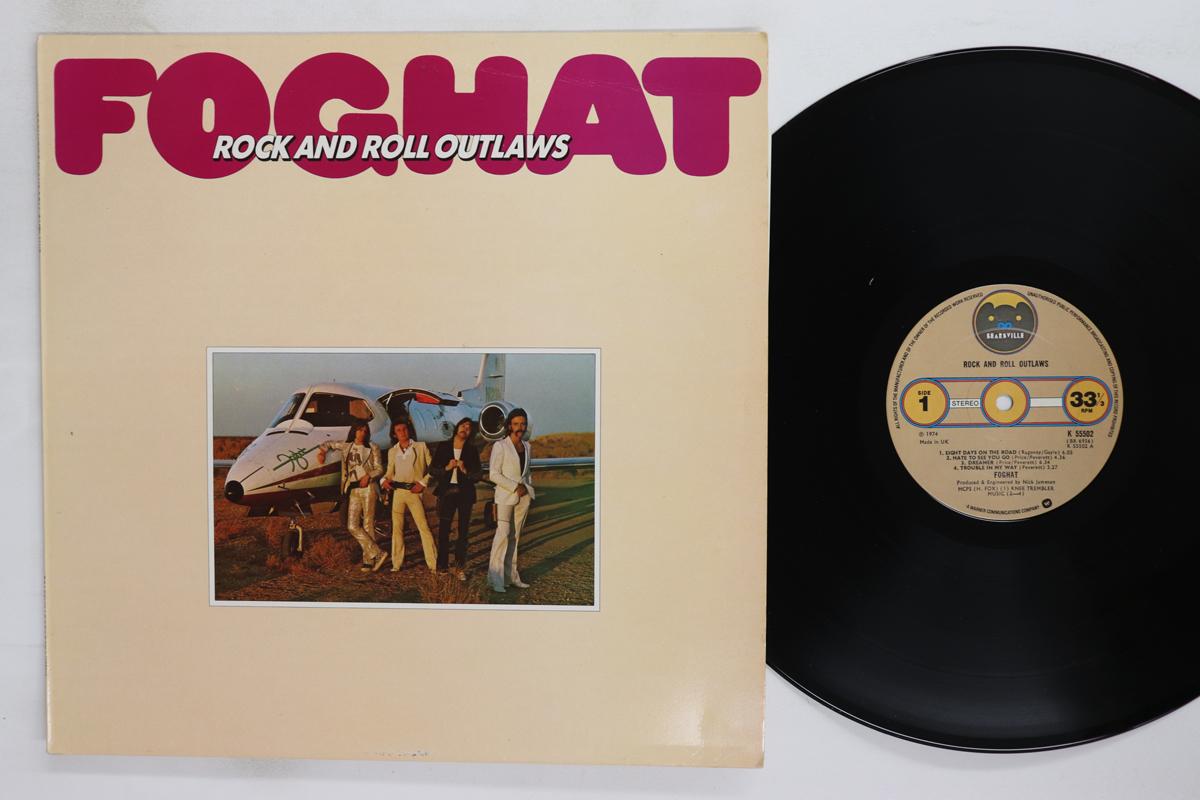 

Виниловая пластинка FOGHAT Rock And Roll Outlaws K55502 BEARSVILLE 1974 UK Rock Б/у