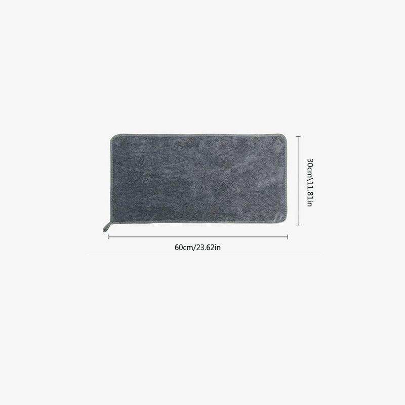 Large Towel Microfiber Cleaning Towel Super Absorbent Thicken Soft Drying Cloth Car Body Washing Towels Car Cleaning Towel Clean
