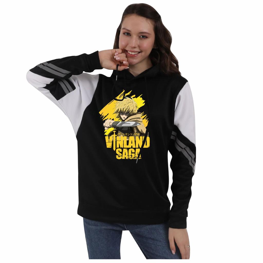 VINLAND SAGA Ice Sea War Hoodie: Unisex Autumn/Winter Color Block Fleece