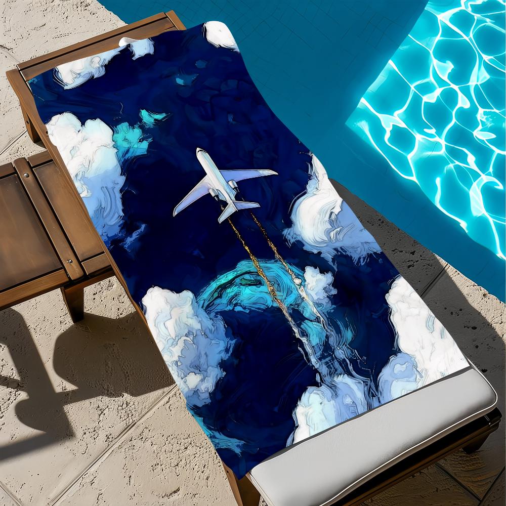 P-Pilots F-Fas-hion Towel Beach Quick Dry Soft Pool Towels Gift for Travel Gym Shower Camping sports