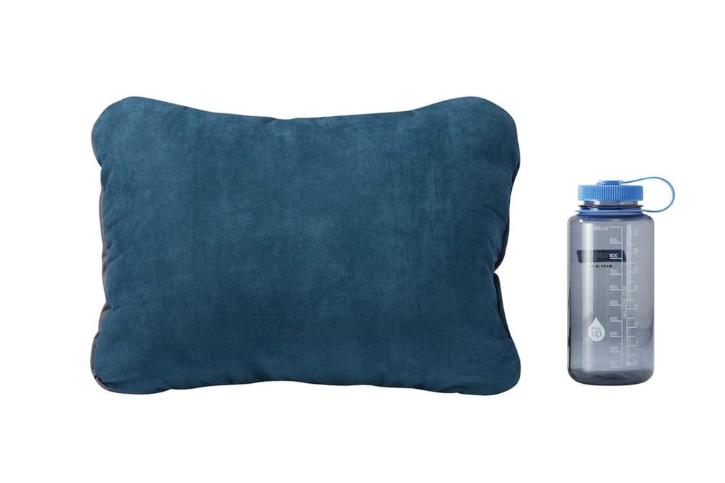 THERMAREST Compressible Pillow Stargazer for Camping and Outdoors Japanese 30182 Cinch, Blue, Small, [Official Product]