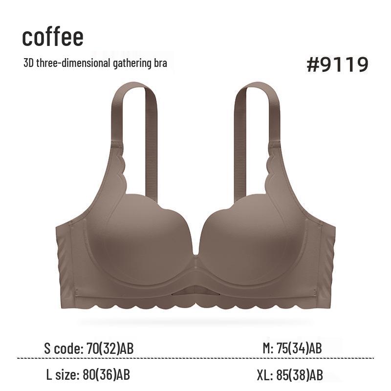 Set di Intimo Push-Up Senza Cuciture: Valorizza il décolleté piccolo, Comodo, Supporto traspirante, con Design a Coppa a Mano.