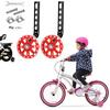 Children Bicycle Auxiliary Wheel 12/14/16/18/20 Inch Kids Bike Training Wheels Side Balance Wheel Bicycle Stabiliser Mounted Kit