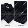 U.S. Polo Assn. Men's Long-Sleeve Striped Cotton Blend Shirt