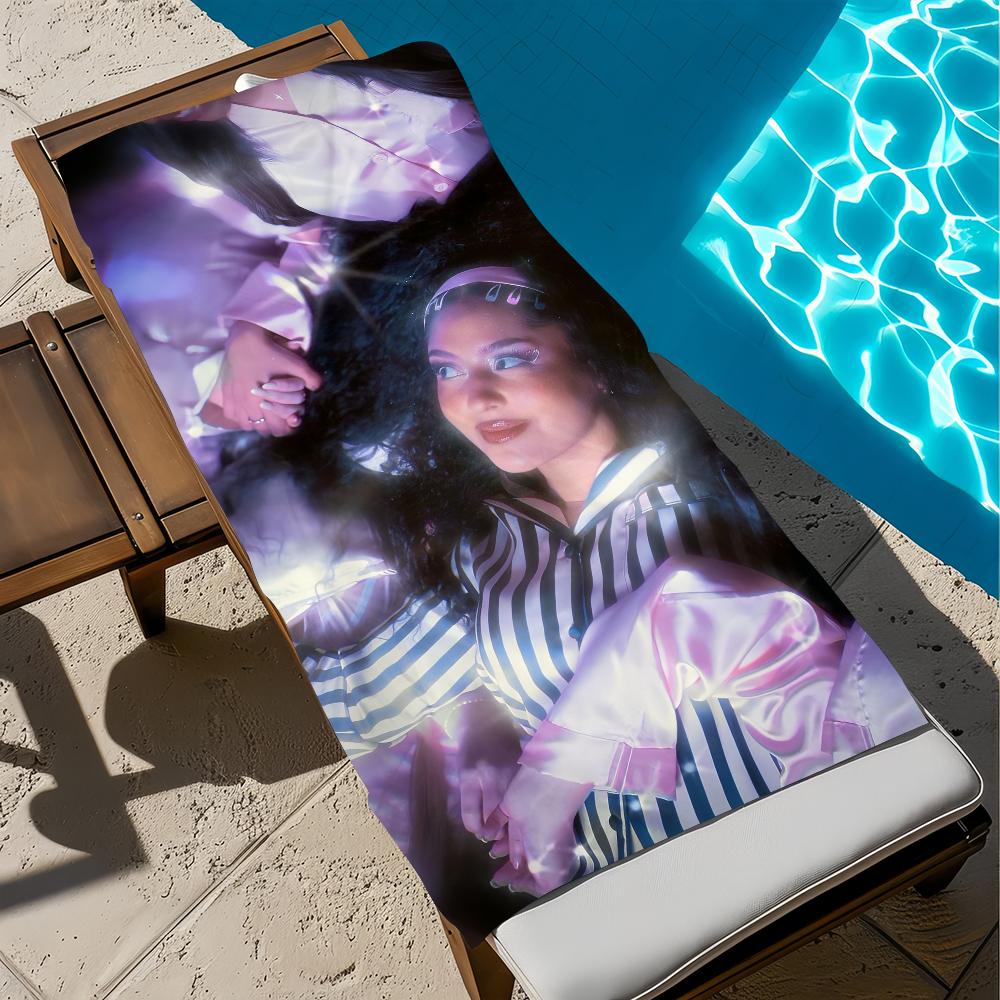 A-ayliva S-schwarzes Singer Wunder Handtuch Strand Schnelltrocknend Weich H-herz Pool Handtücher Geschenk für Reise Fitnessstudio Dusche Camping Sport