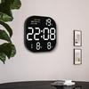 New Clock, Fashionable Living Room Wall Clock, Desktop Alarm Clock, Simple LED Appearance Alarm Clock, Bedside Clock