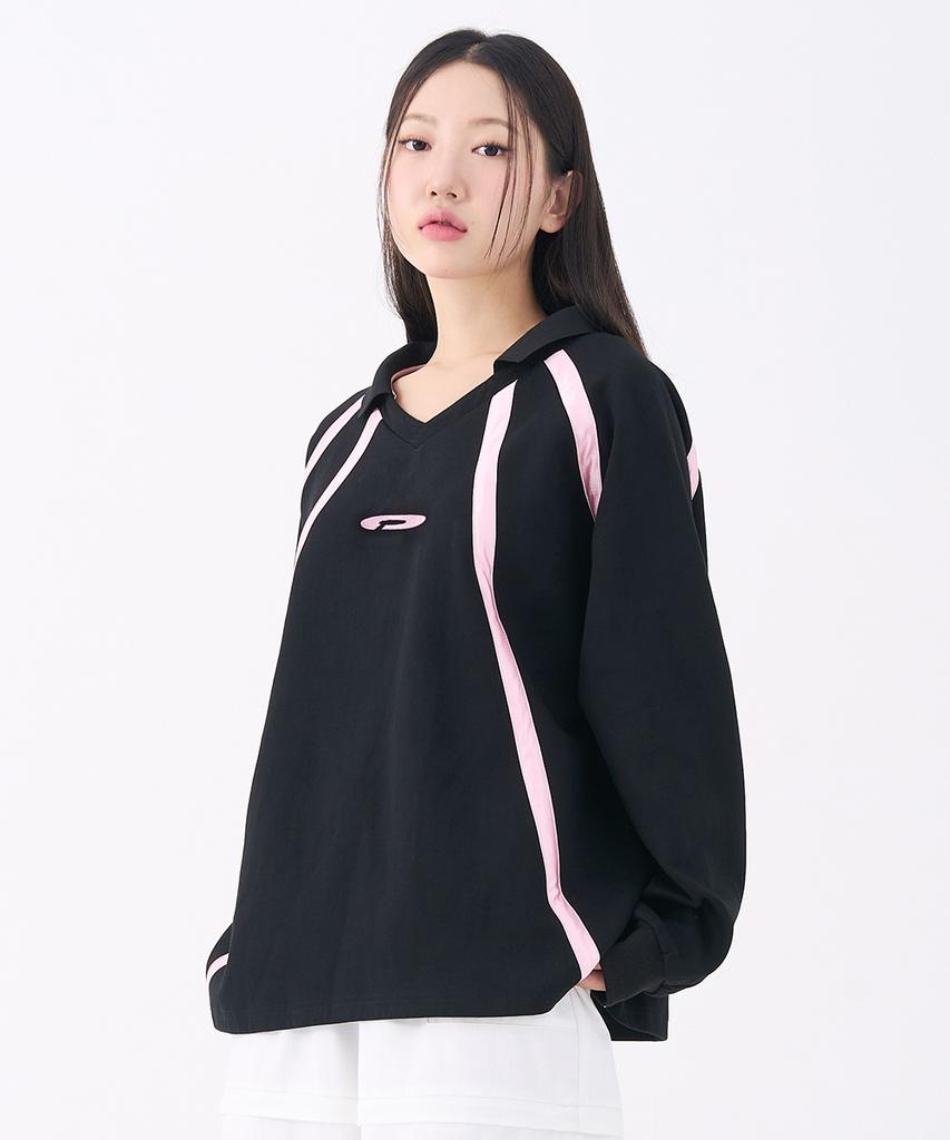 FDR Glossy Lined Football Long Sleeve Black