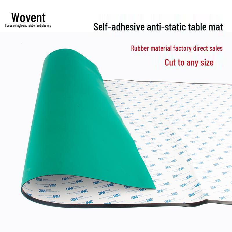 High-Temperature Anti-Static Adhesive Table Mat for Workbenches and Labs