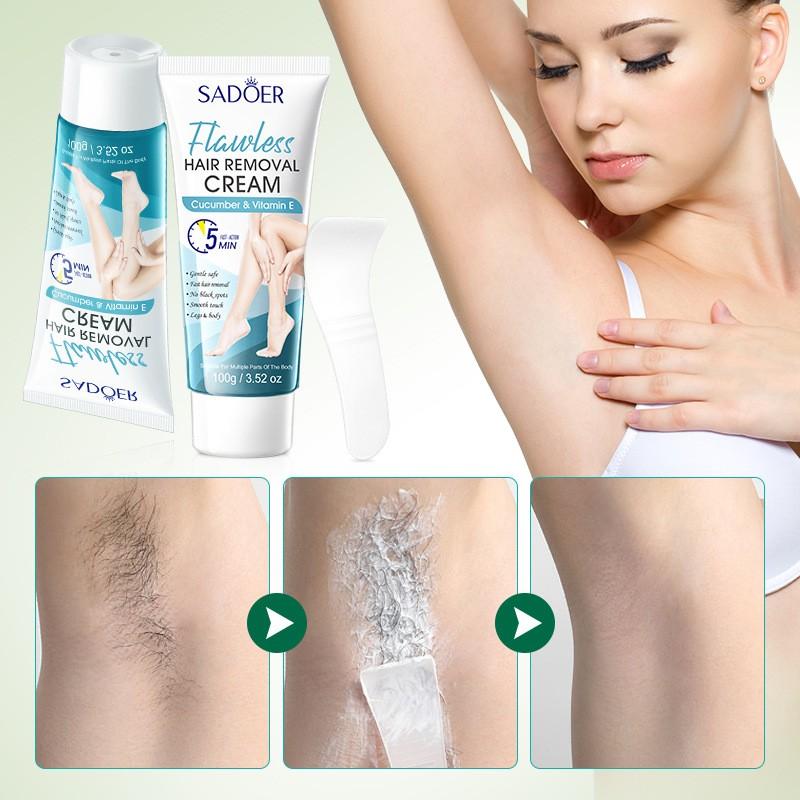 

Smooth And Hair Removal Cream, Gentle And Non-irritating, Inhibits Hair Growth, Excess Body Hair, And Eliminates Body Odor one size білий