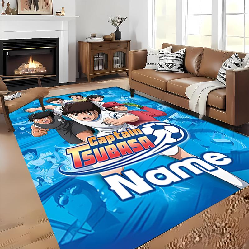 Custom Personalization Captain Tsubasa Dream Team Area Rug - Perfect For Kitchen, Bathroom,Laundry Room Decor Large Size Available,Gift All Seasons