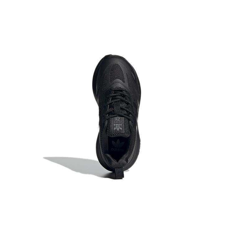 Adidas Originals ZX 2K 2.0 K Comfortable Abrasion Resistant Low top Running Shoes Black Kids' GY0796