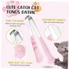 Froiny Cat Paw Food Tongs, Heat-Resistant Stainless Steel BBQ Tongs, Cute Design, Set of 2