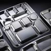 304 Stainless Steel 6-Compartment Meal Tray