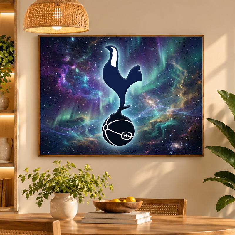 5D Diamond Painting Tottenham Hotspur DIY Full Drill Diamond Art Kit Home Decoration
