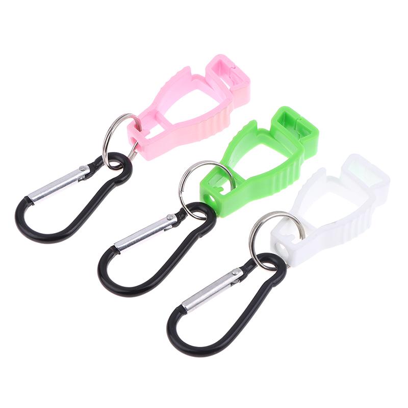 Multifunctional Fastener Hook Plastic Safety Work Gloves Clamp Belt Holder For Hanging Gloves Masks Towels And Sports Kettles