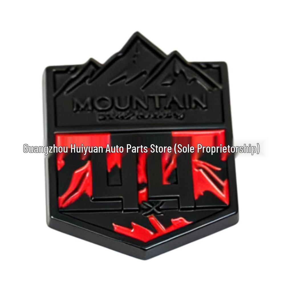 4x4 Snow Mountain Decal for JEEP Wrangler - Off-Road Emblem Car Sticker