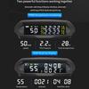 Solar Wireless Headup Display with Tire Pressure Detector GPS Digital Speedometer