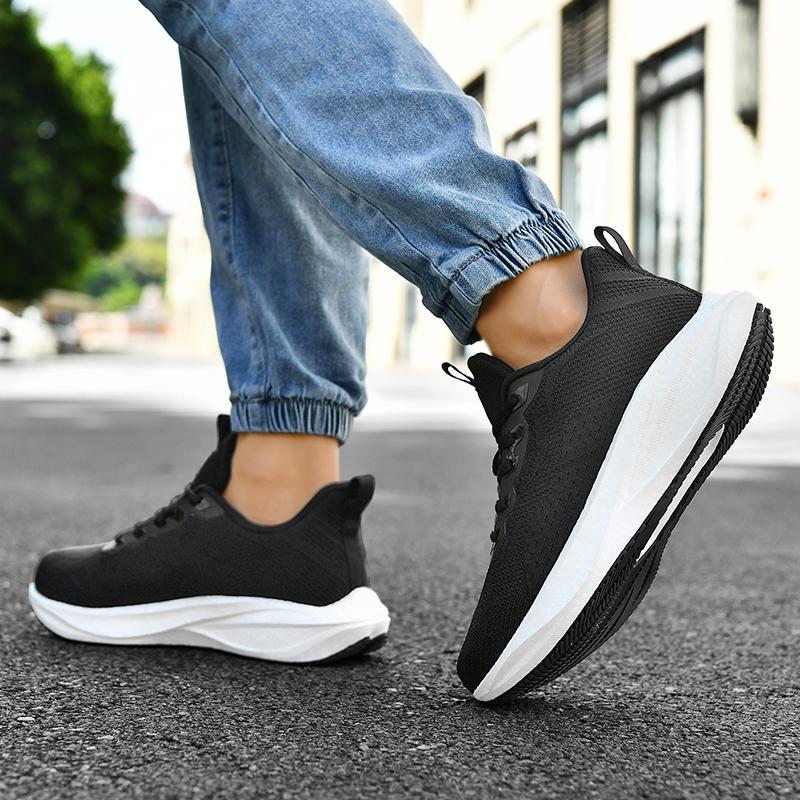 2025 Hot Selling Simple Versatile Mens Sports Shoes Lightweight Training Running Shoes Outdoor Daily Breathable Walking Shoes