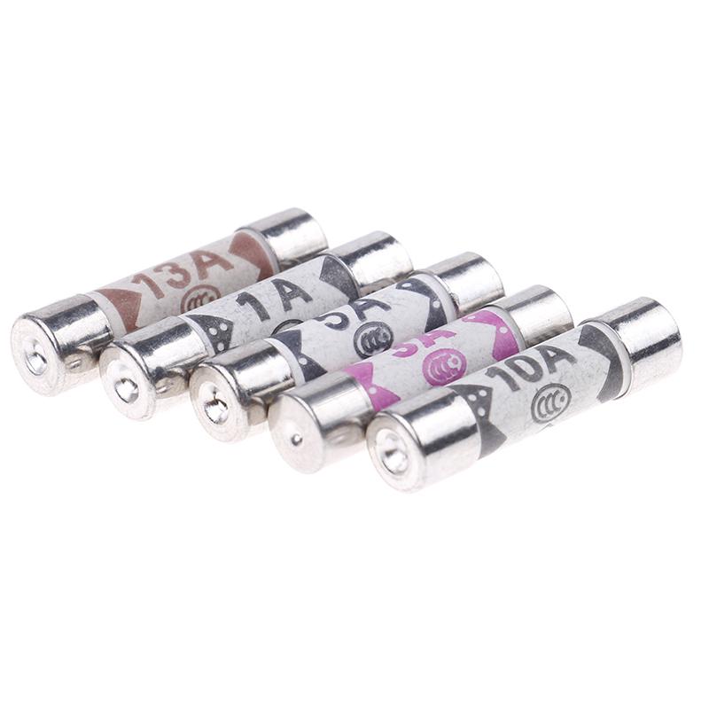 

Ceramic Fuse For Multimeter 6Mmx25Mm Bs1362 1A 3A 5A 10A 13A Amp 250V 1pcs