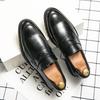 Large-size Leather FootPairs for Men One-season One-shoe Retro British Foot-round Loafers AirFlow Lazy DailyWear FootPairs
