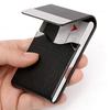 Portable Pu Leather Business Card Holder Available In Multiple Colors Suitable For Both Men And Women