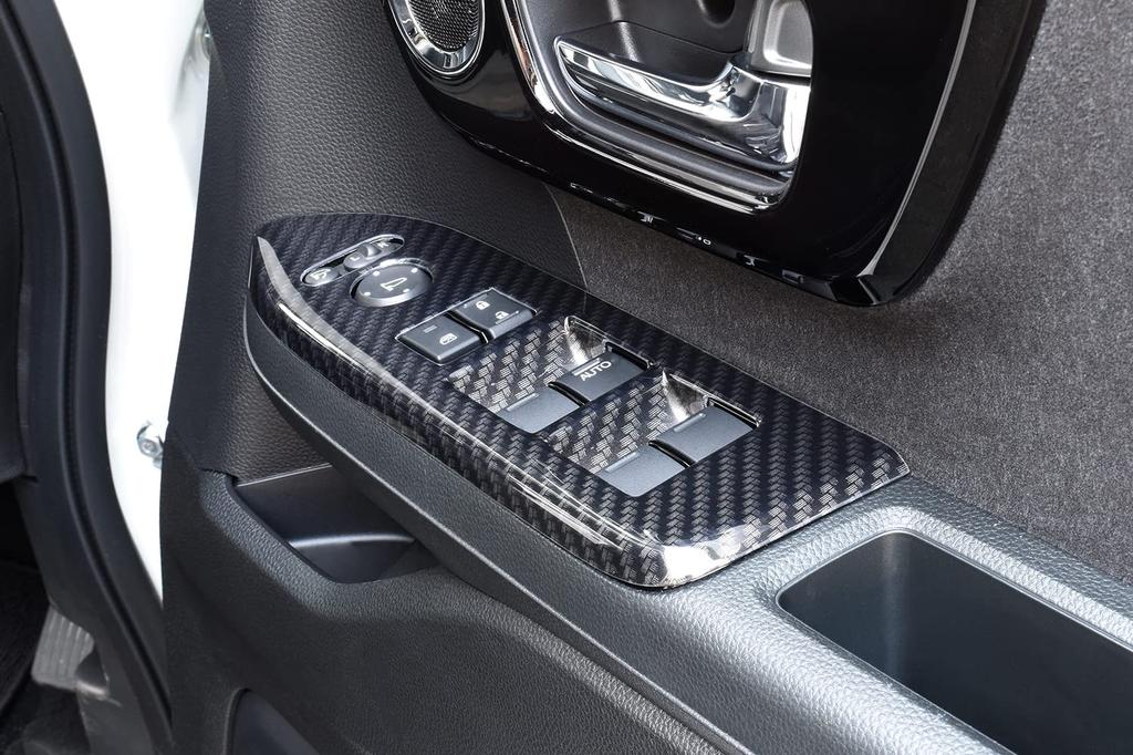 SecondStage Honda PWSW Digital Carbon Fiber H032DCB N-BOX (JF3/JF4) (Door Switch) Panel, Style,