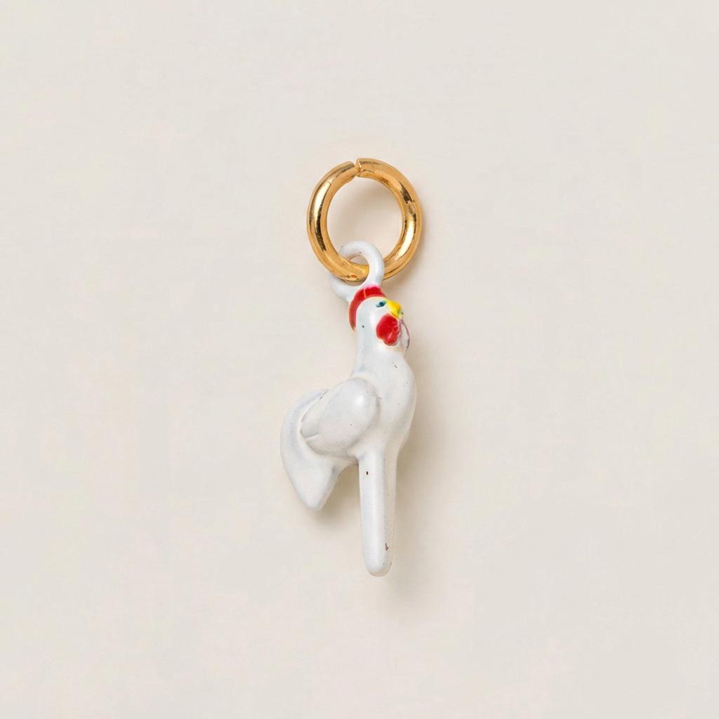 Europe's Hot-Selling Cute Pendant DIY Necklace: Little Fox, Rocking Horse, Mushroom, Swan, Rabbit, Rooster