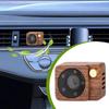 Car Fresheners Long Lasting Fragrance Decoration Wood Speaker Air Outlet Fan Creative Auto Perfume For Auto Interior Living Room