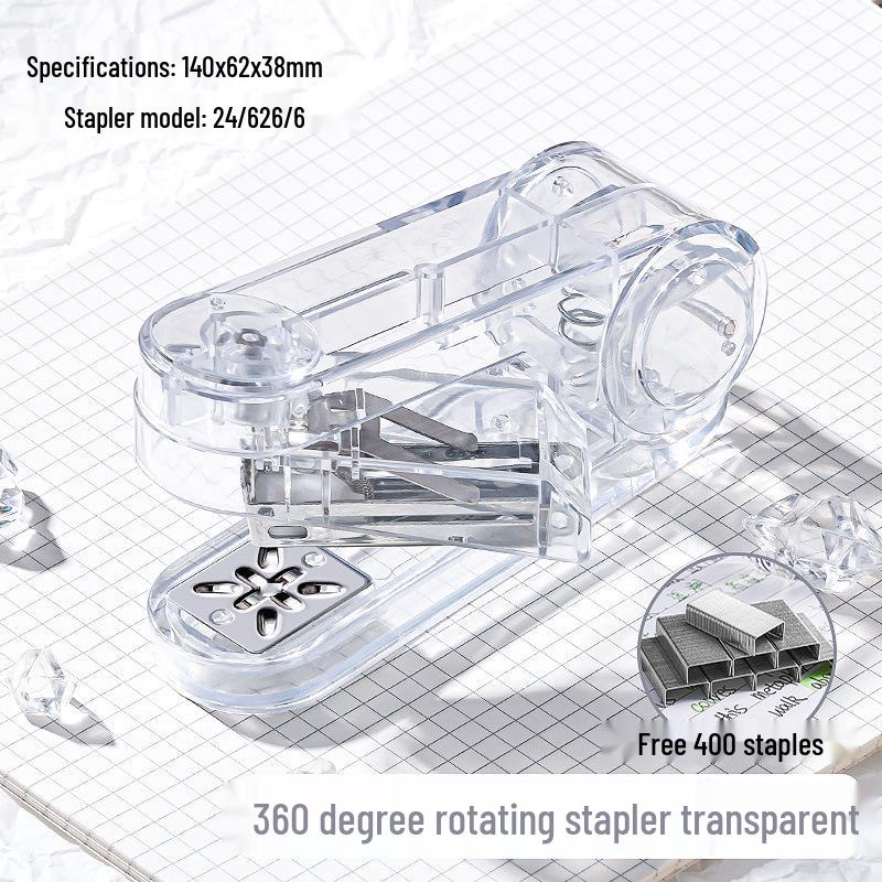 Kaba Bear 360° Rotating Stapler for Students and Office Use