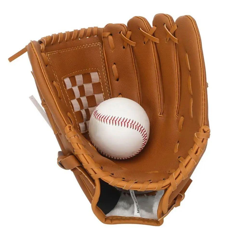 1ks tréninkové vybavení Baseballová rukavice Baseballová tréninková softballová soutěžní rukavice pro děti