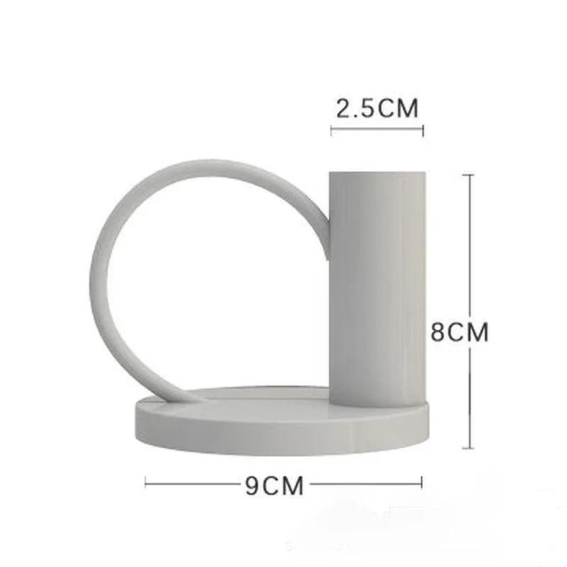 Nordic Style Candlestick Geometric Candle Holder Wedding Festival Decor Home Dinner Table Decoration Candle Stand